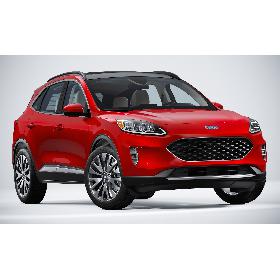 3D model 2020 Ford Escape Titanium Plug-In